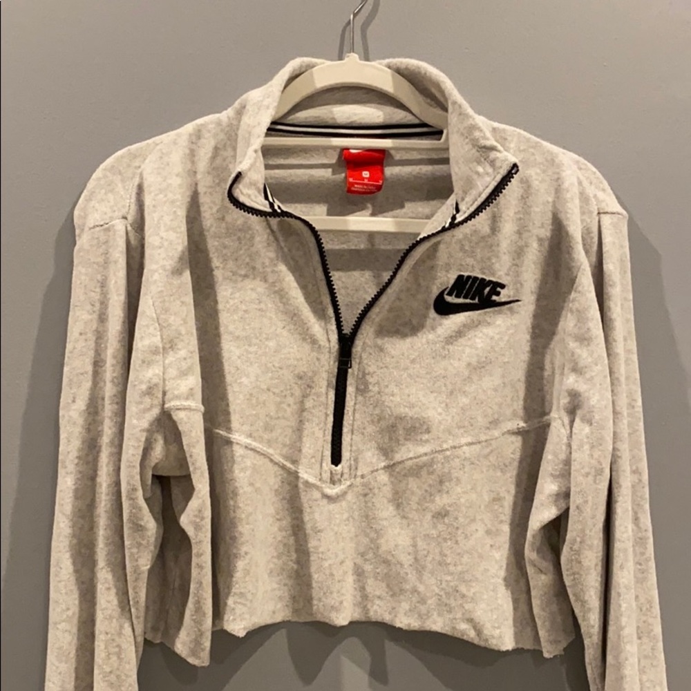 Nike cropped sweater